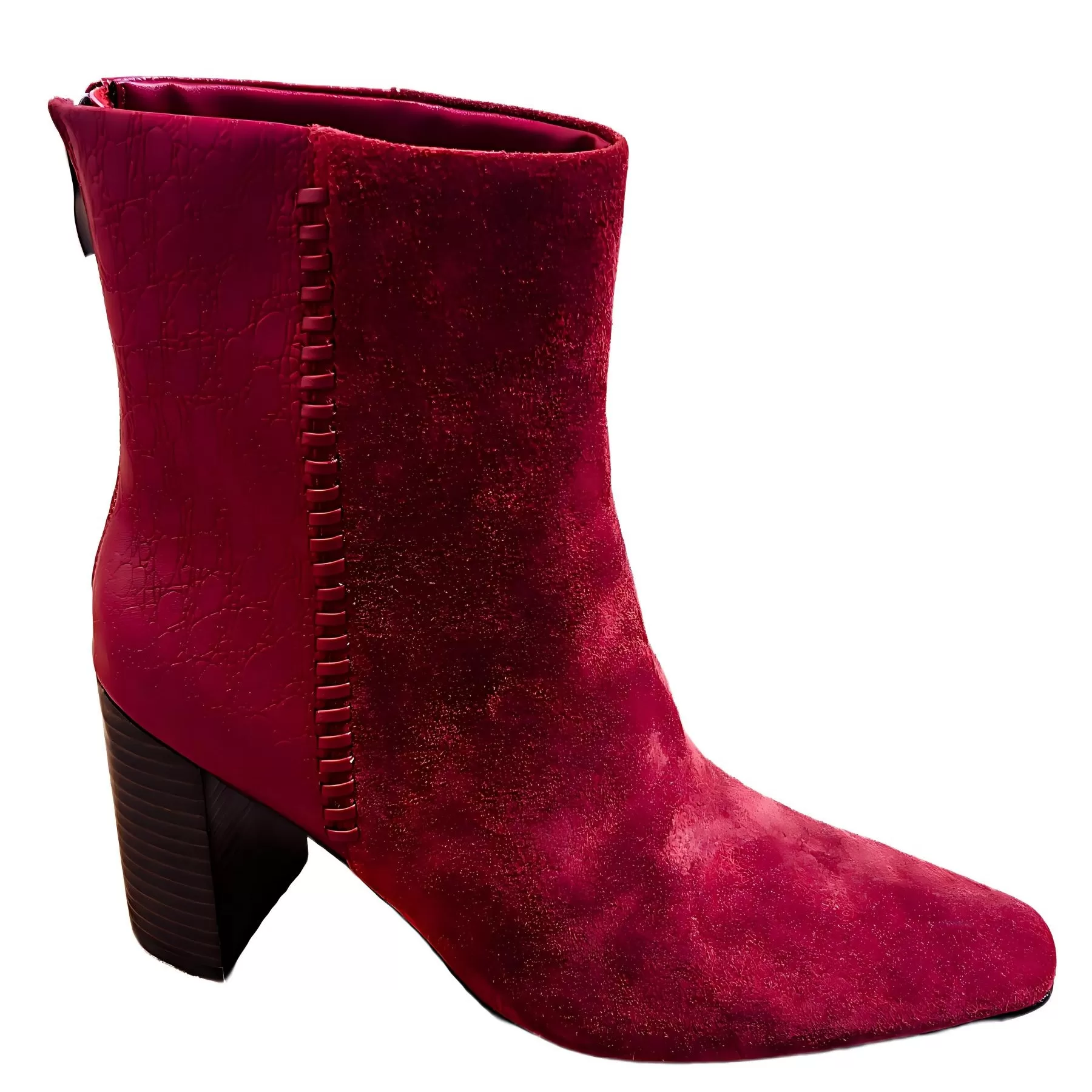 cow suede fashion boot