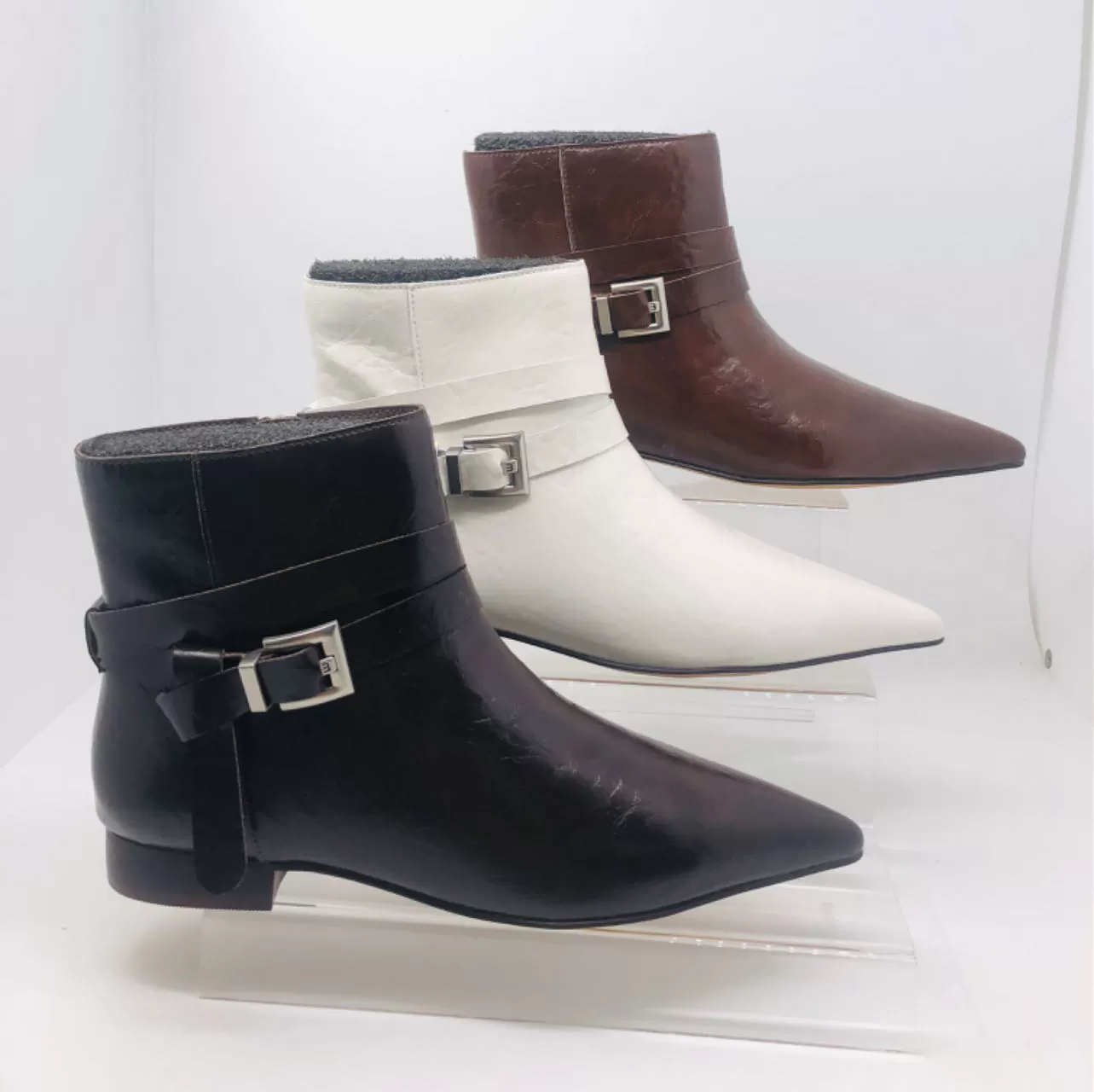 Women's Genuine Leather Pointe