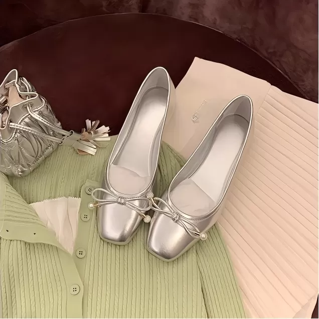 Slip-On Genuine Leather Mary J